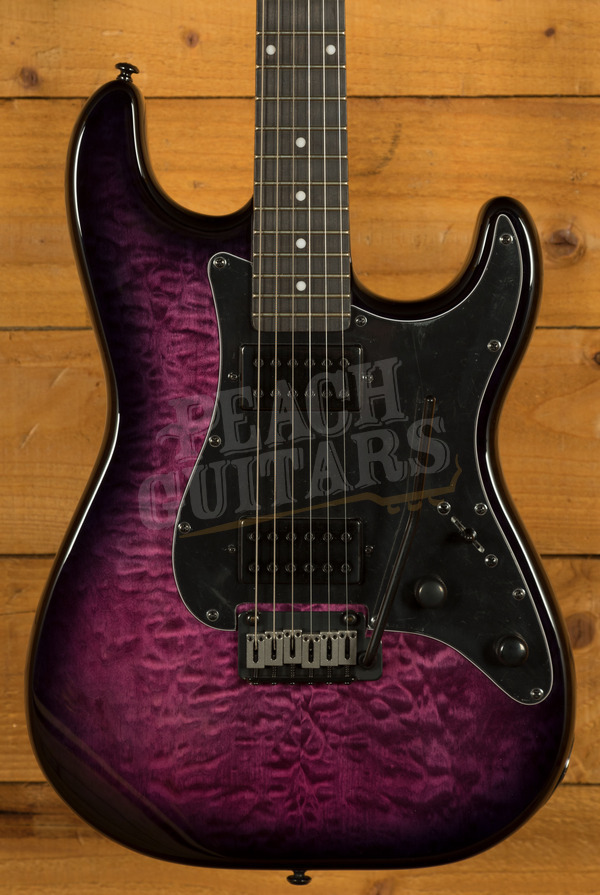 Schecter Traditional Pro | Transparent Purple Burst