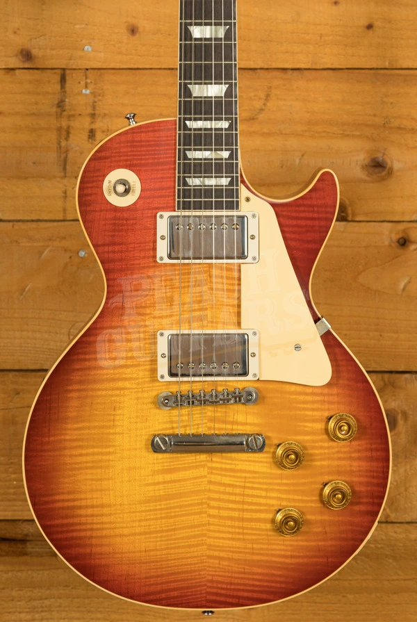 Gibson Custom 1959 Les Paul Standard Reissue HP Top | Dark Washed Cherry - VOS