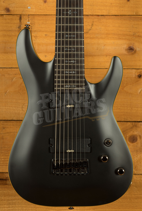 Schecter Demon-8 | 8-String - Aged Black Satin