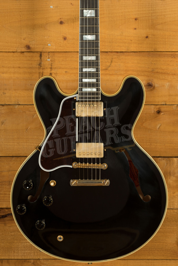 Gibson Custom '59 ES-355 Ebony Murphy Lab Ultra Light Aged Left Handed