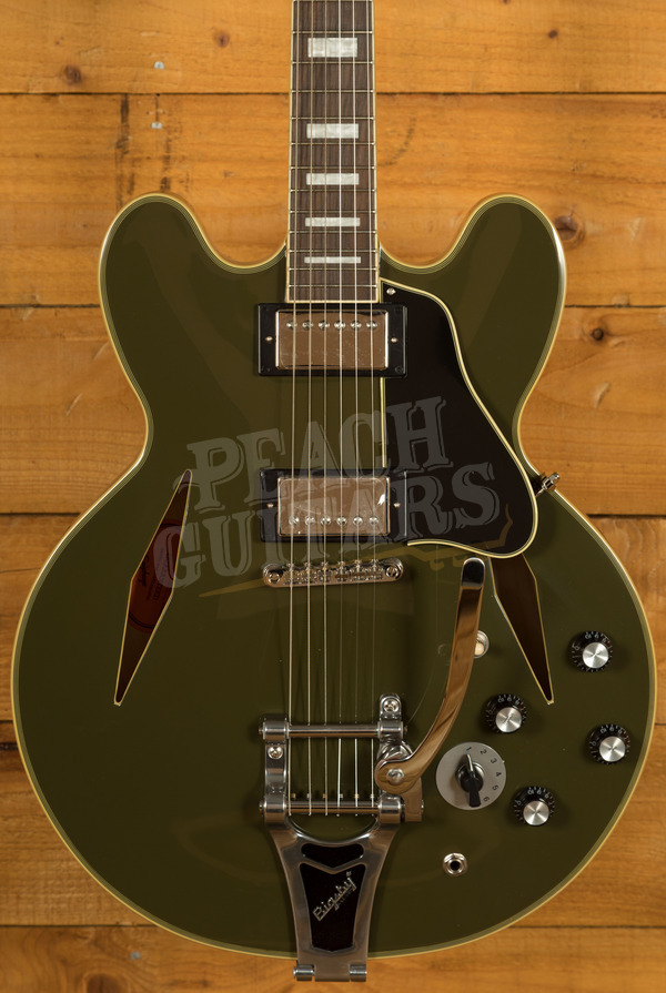 Epiphone Shinichi Ubukata ES-355 | Olive Drab