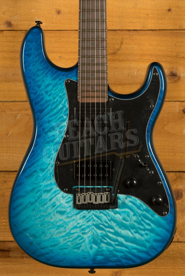 Schecter Traditional Pro | Transparent Blue Burst