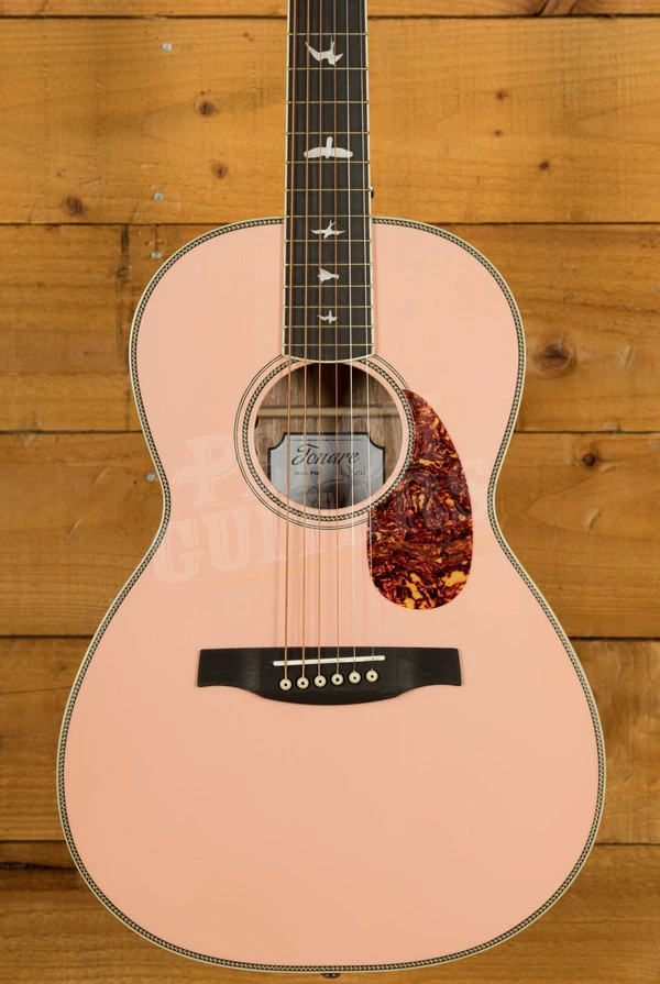 PRS SE Parlor P20E w/Pickup - Satin Pink Lotus