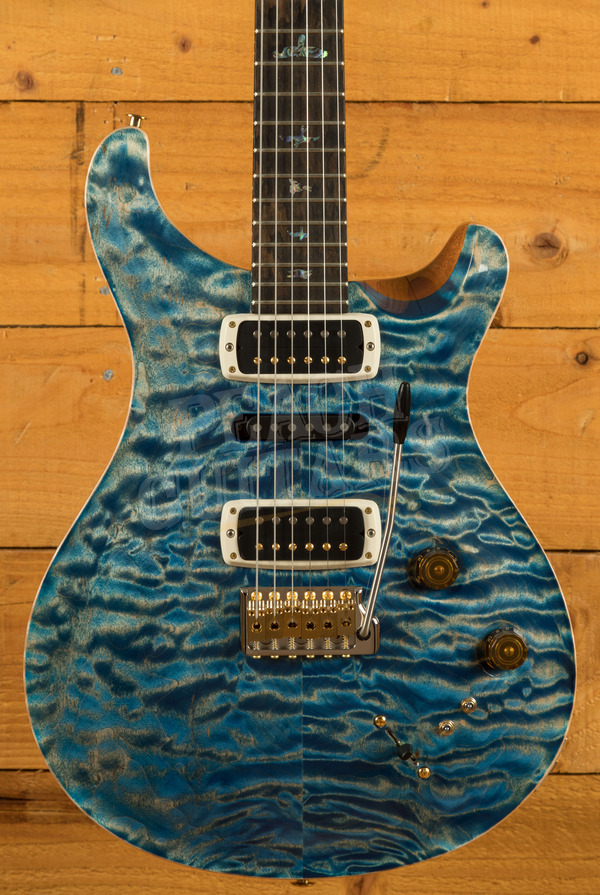 PRS Wood Library Modern Eagle V | Faded Blue Jean - Roasted Maple Neck