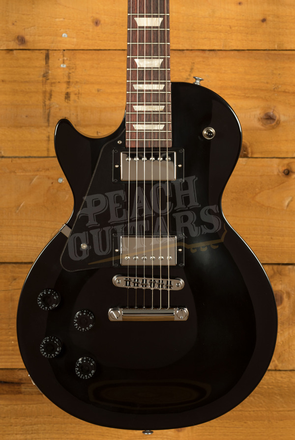 Gibson Les Paul Studio Ebony Left Handed - Peach Guitars