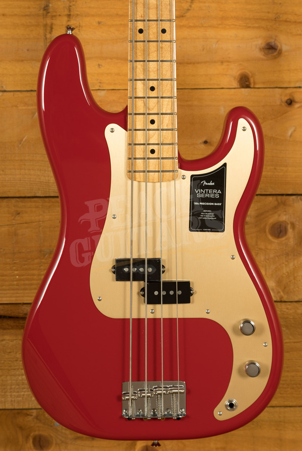 Fender Vintera '50s Precision Bass | Maple - Dakota Red