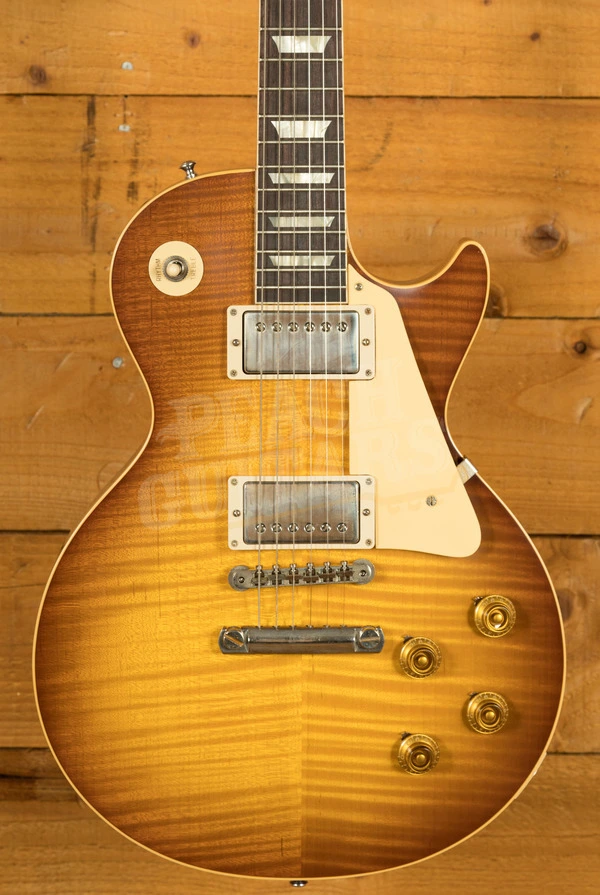 Gibson Custom '59 Les Paul HP Top Golden Poppy Burst VOS