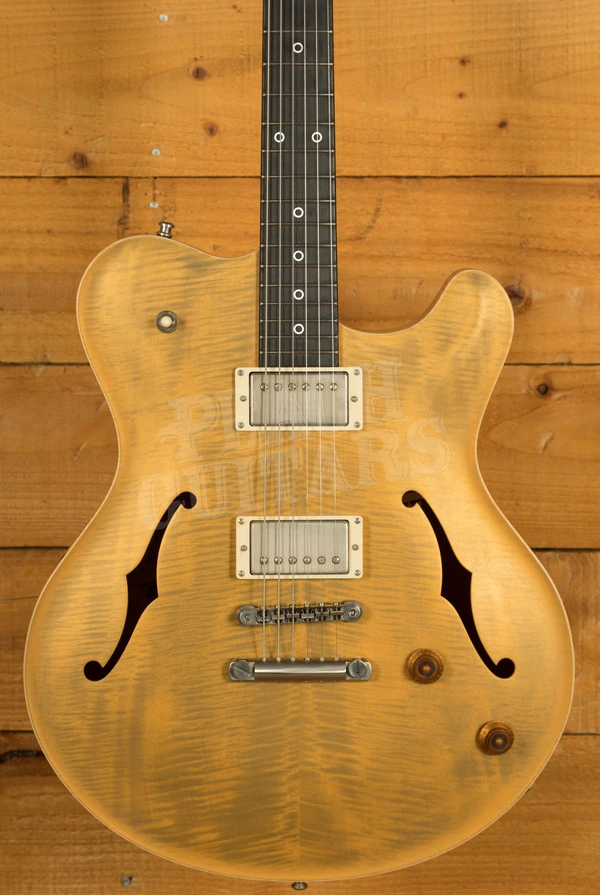 Nik Huber Rietbergen | Translucent Gold - Ebony Fingerboard w/Sterling Silver inlays