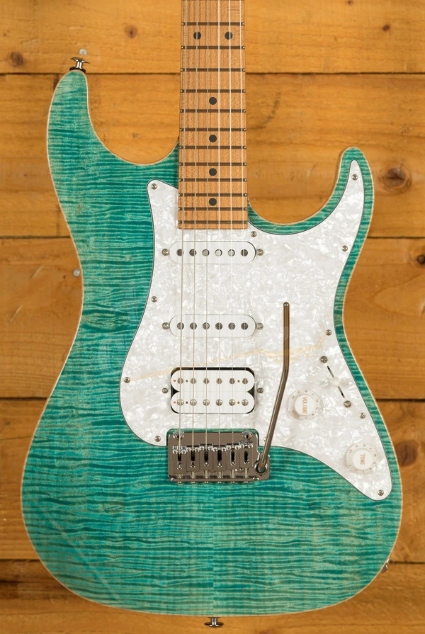 Suhr Standard Plus Bahama Blue Maple