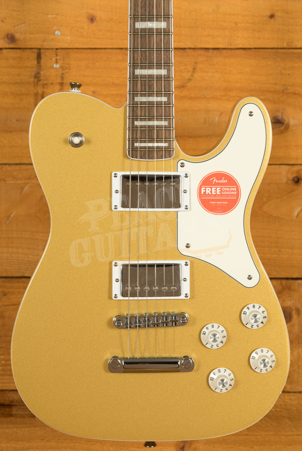 Squier Limited Edition Paranormal Troublemaker Telecaster Deluxe | Aztec Gold