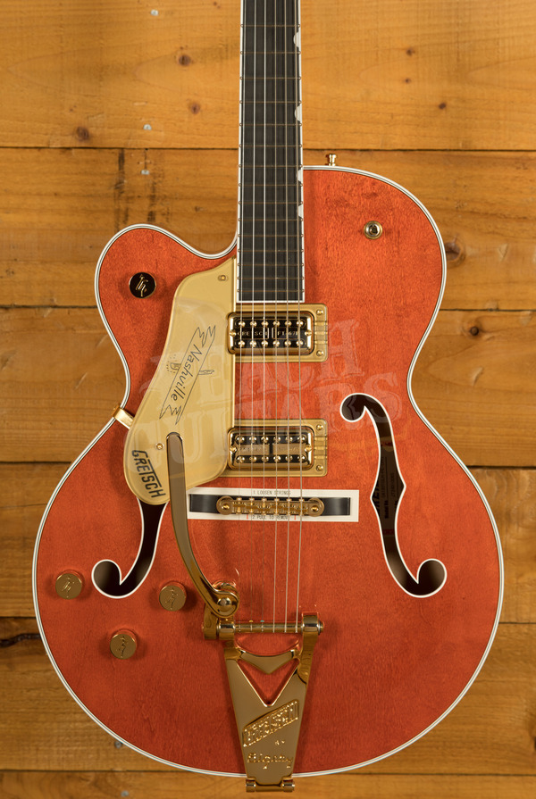 Gretsch G6120TG-LH Players Edition Nashville | Orange Stain - Left-Handed