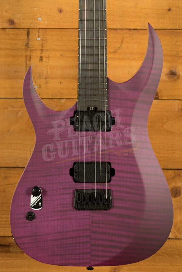 Schecter John Browne Tao-6 | Satin Trans Purple - Left-Handed