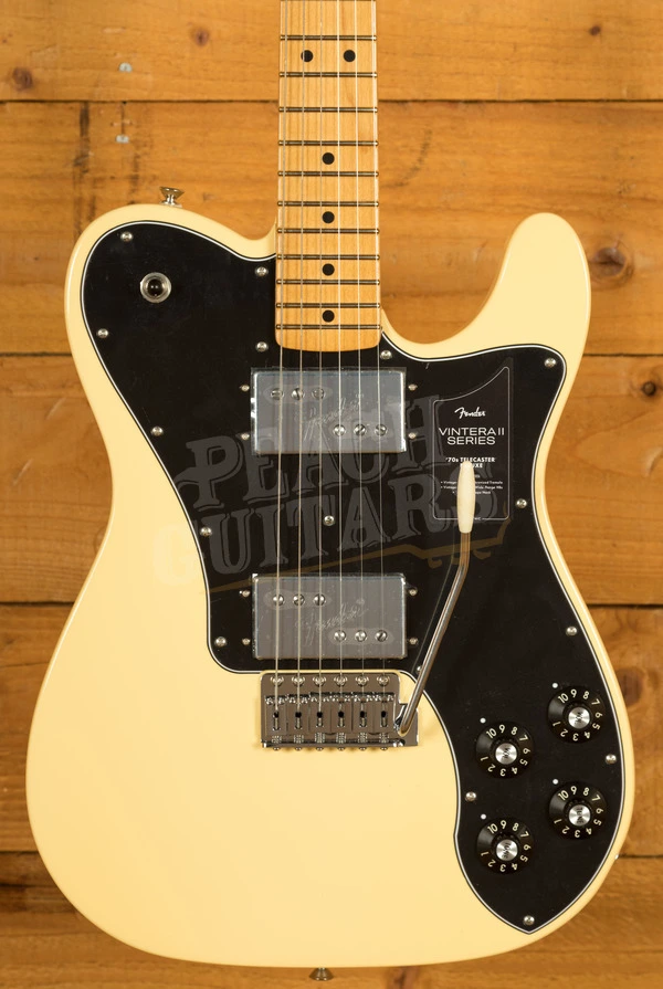 Fender Vintera II '70s Telecaster Deluxe with Tremolo - Maple - Vintage White