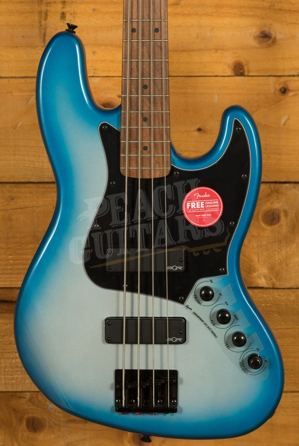 Squier Contemporary Active Jazz Bass HH | Roasted Maple - Sky Burst Metallic