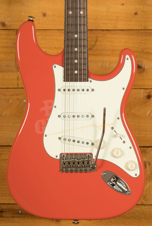 Suhr Classic Pro Peach LTD - SSS Roasted Maple/Rosewood Fiesta Red