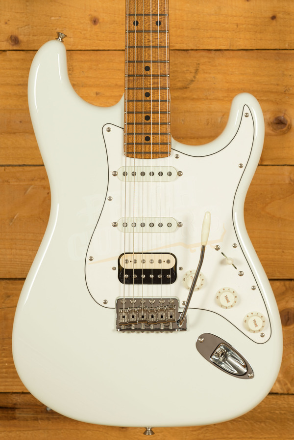 Fender Custom Shop '60 Strat NOS Roasted MN Olympic White HSS