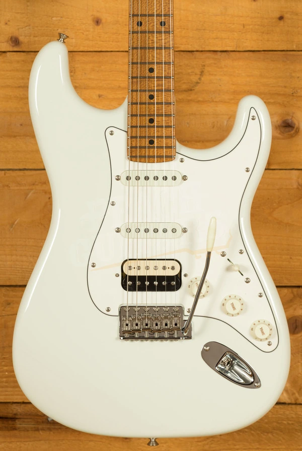 Fender Custom Shop '60 Strat NOS Roasted MN Olympic White HSS