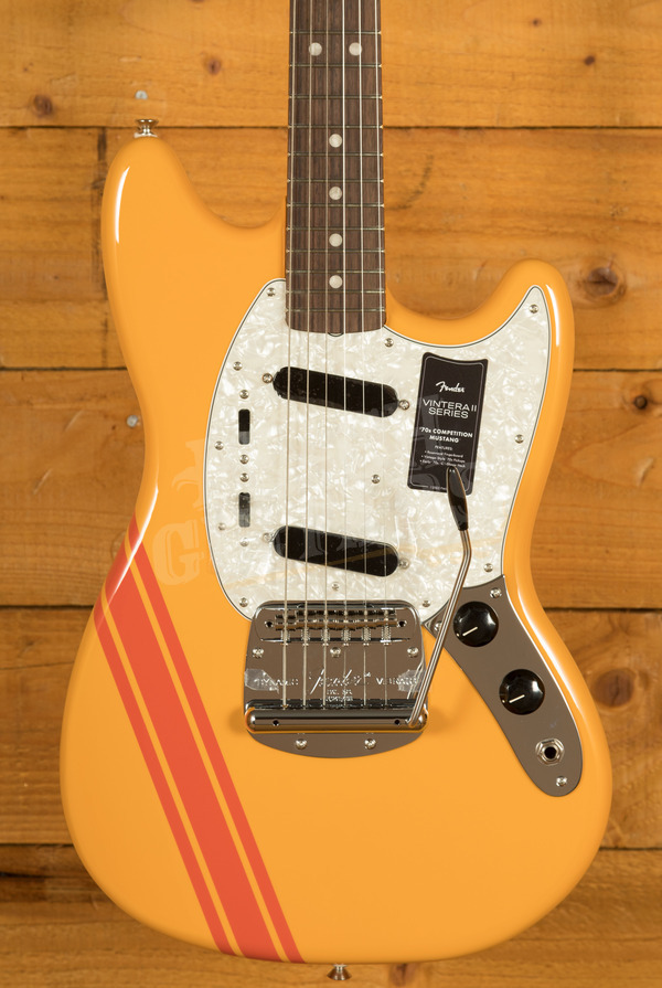 Fender Vintera II 70s Competition Mustang | Rosewood - Competition Orange