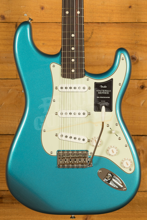 Fender Vintera II 60s Stratocaster | Rosewood - Lake Placid Blue