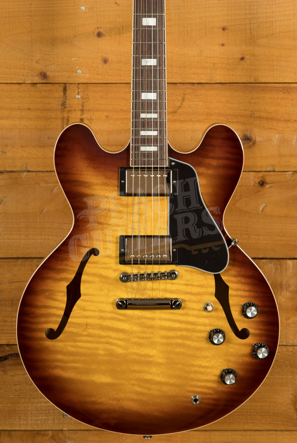 Gibson ES-335 Figured Iced Tea - Peach Guitars