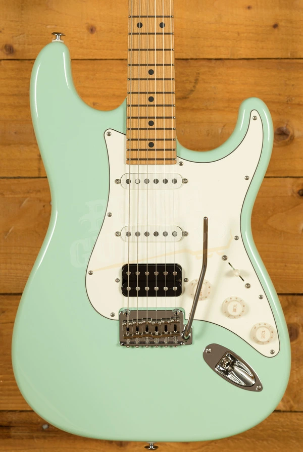 Suhr Classic Pro Peach LTD - HSS Roasted Maple Surf Green