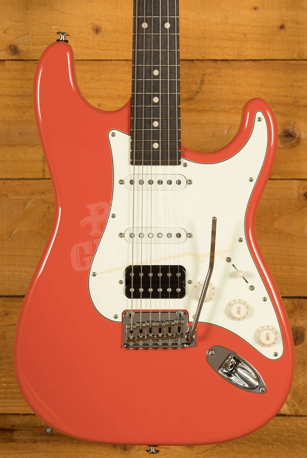 Suhr Classic Pro Peach LTD - HSS Roasted Maple/Rosewood Fiesta Red