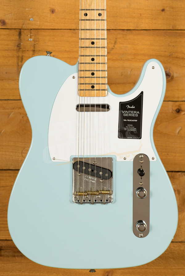 Fender Vintera '50s Telecaster | Maple - Sonic Blue