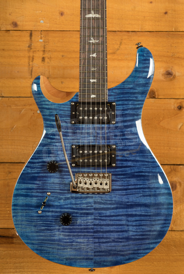 PRS SE Custom | Custom 24 "Lefty" - Faded Blue - Left-Handed *B-Stock*