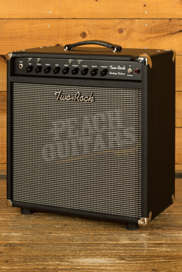 Two-Rock Vintage Deluxe 40w Combo Black Bronco w/Vintage Silver Cloth - Used