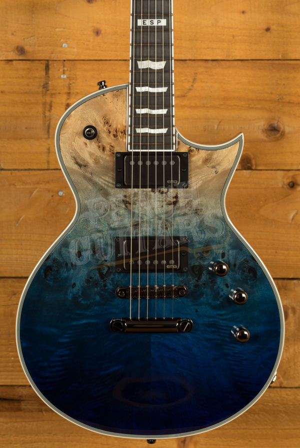 ESP E-II Eclipse | Blue Natural Fade - Ebony ESP E-II Eclipse | Blue Natural Fade - Ebony