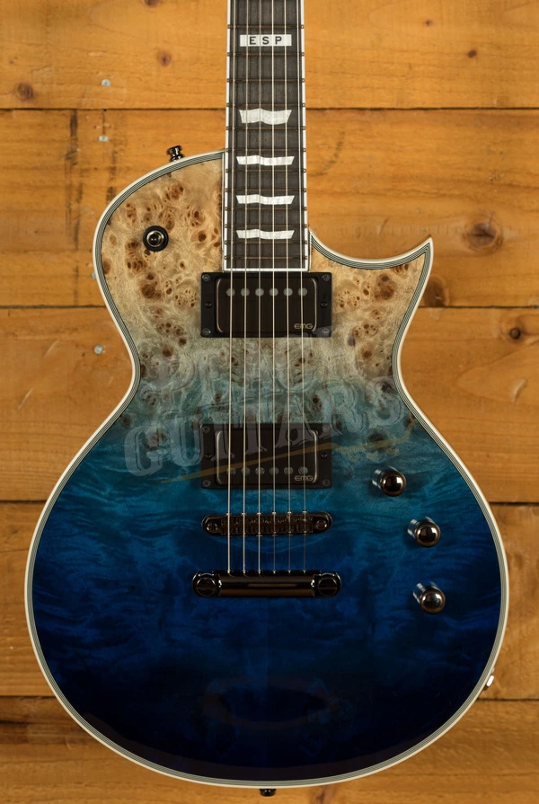 ESP E-II Eclipse | Blue Natural Fade - Ebony