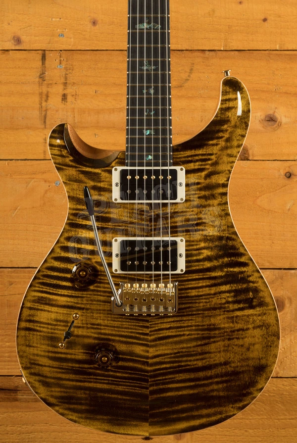 PRS Wood Library Custom 24 | Yellow Tiger - Left-Handed