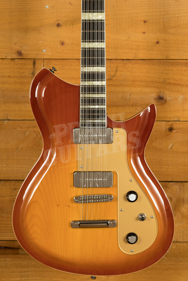 Rivolta Classico Series | Combinata 12 - 12-String - Autunno Burst