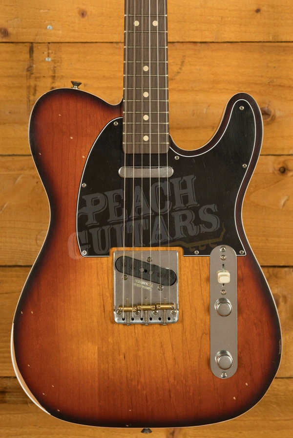 Fender Jason Isbell Custom Telecaster - Rosewood - 3-Colour Chocolate Burst