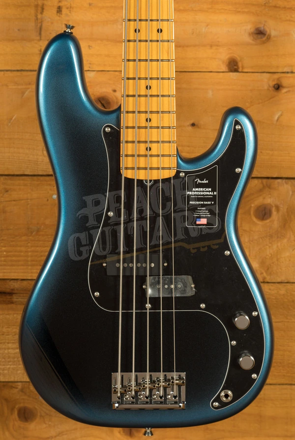 Fender American Professional II Precision Bass V - Maple - Dark Night