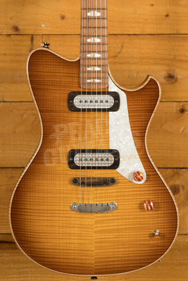 Powers Electric A-Type Select Flame | Wild Honey Burst