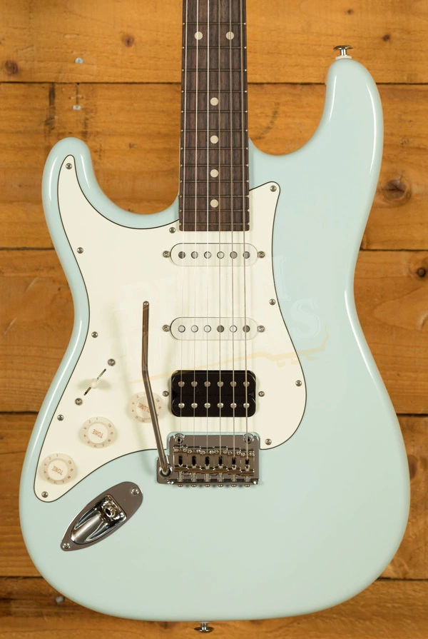 Suhr Classic Pro Peach LTD - HSS Roasted Maple/Rosewood Sonic Blue Left Handed