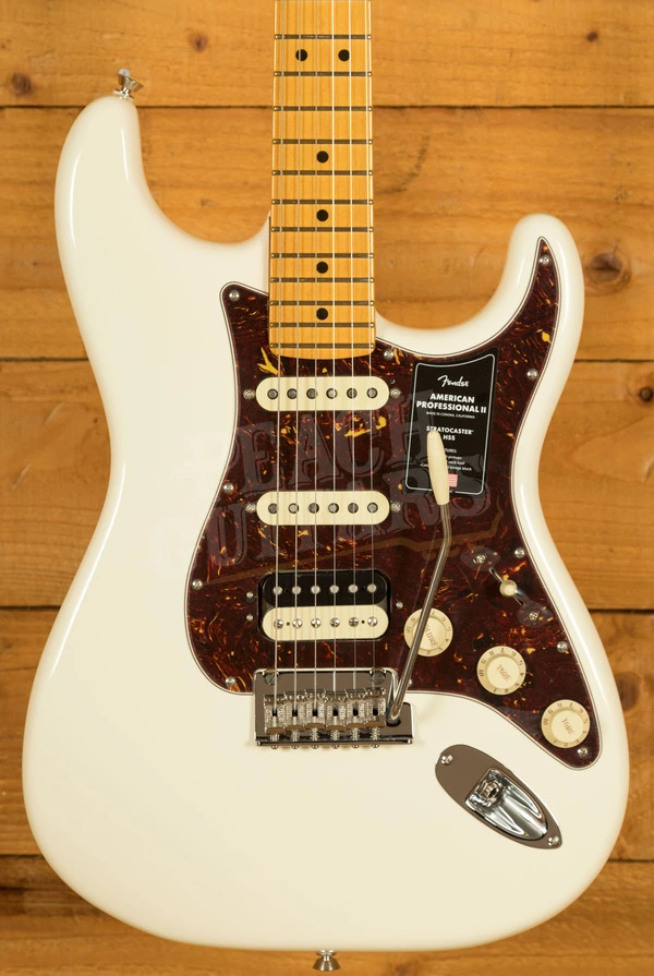 Fender American Professional II Stratocaster HSS - Maple - Olympic White