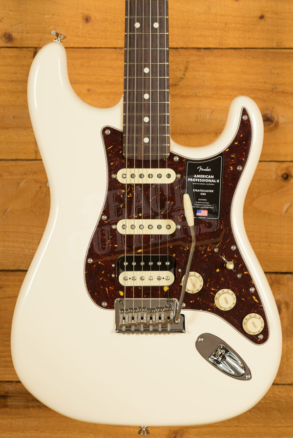 Fender American Professional II Stratocaster HSS Rosewood Olympic White