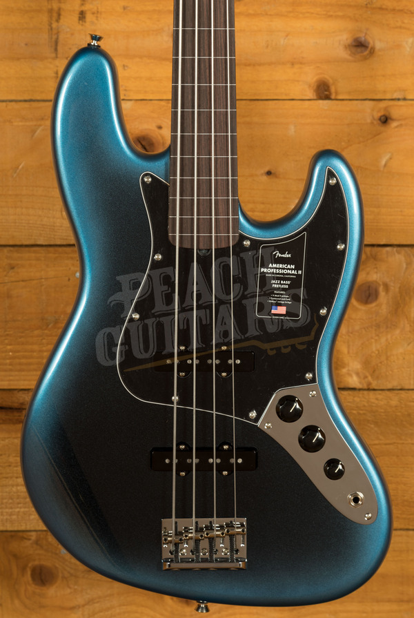 Fender American Professional II Jazz Bass Fretless | Rosewood - Dark Night