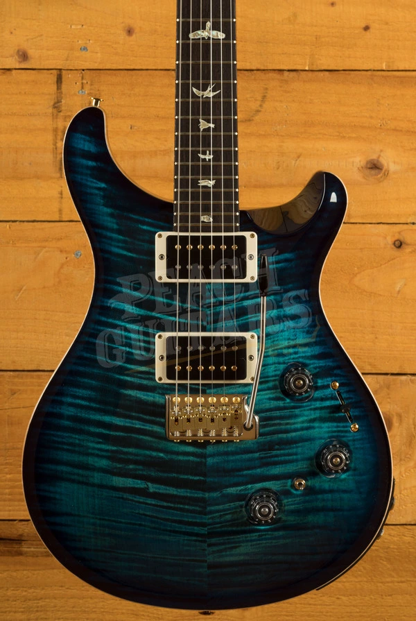 PRS Custom 24 Piezo - 10 Top - Cobalt Blue