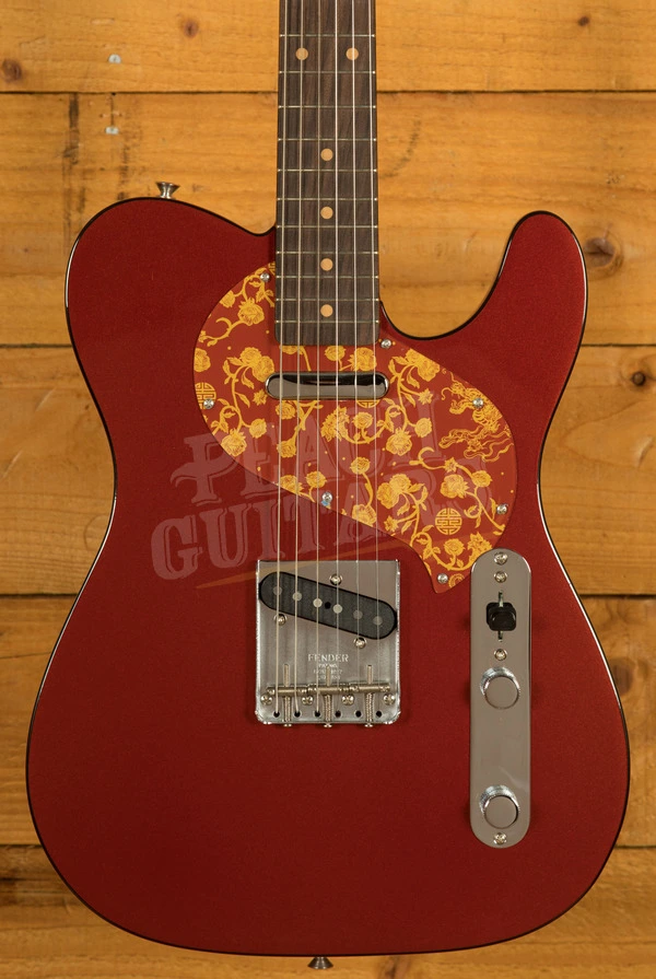 Fender Limited Edition Raphael Saadiq Telecaster - Rosewood - Dark Metallic Red