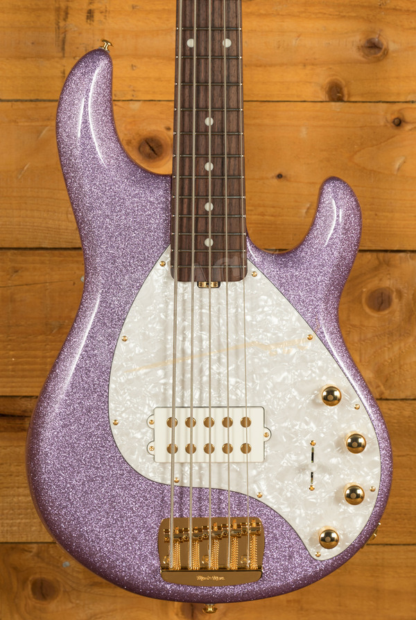 Music Man StingRay Special Collection | StingRay 5-String H - Amethyst Sparkle