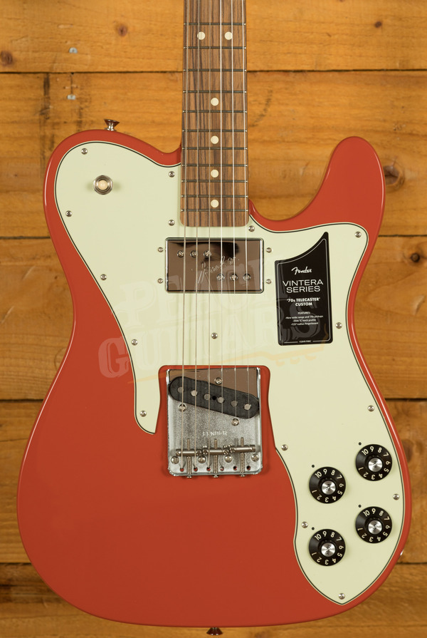 Fender Vintera '70s Telecaster Custom | Pau Ferro - Fiesta Red
