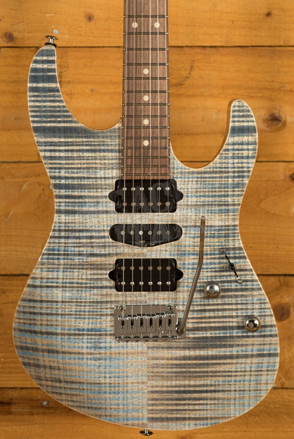 Suhr Modern Plus Trans Blue Denim/Slate Pau Ferro