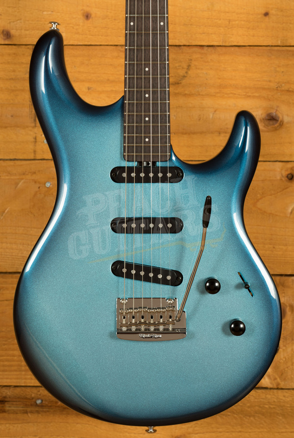 Music Man Steve Lukather Collection | Luke 4 SSS - Diesel Blue