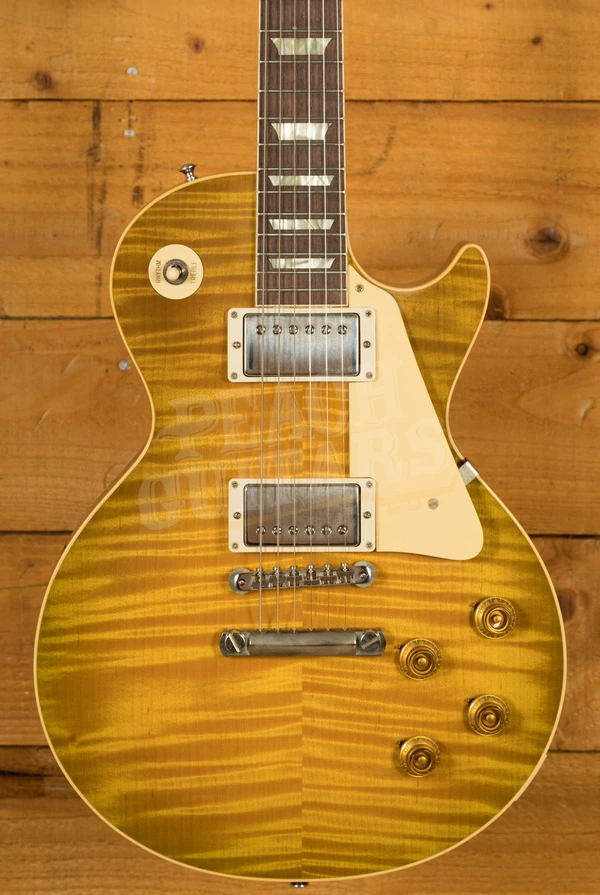 Gibson Custom '59 Les Paul HP Top Green Lemon Fade VOS