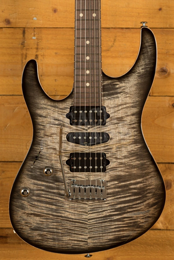 Suhr Modern Plus Trans Charcoal Burst Pau Ferro Left Handed