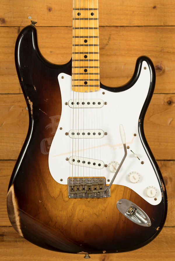 Fender Custom Shop LTD 70th Anniversary 54 Strat | Relic - Wide-Fade 2-Colour Sunburst