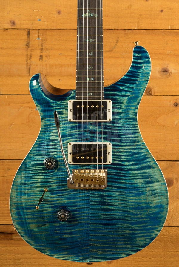 PRS Wood Library Custom 24 | River Blue - Left-Handed